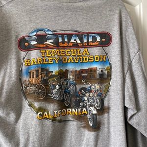 Vintage long sleeve Harley Davidson tshirt